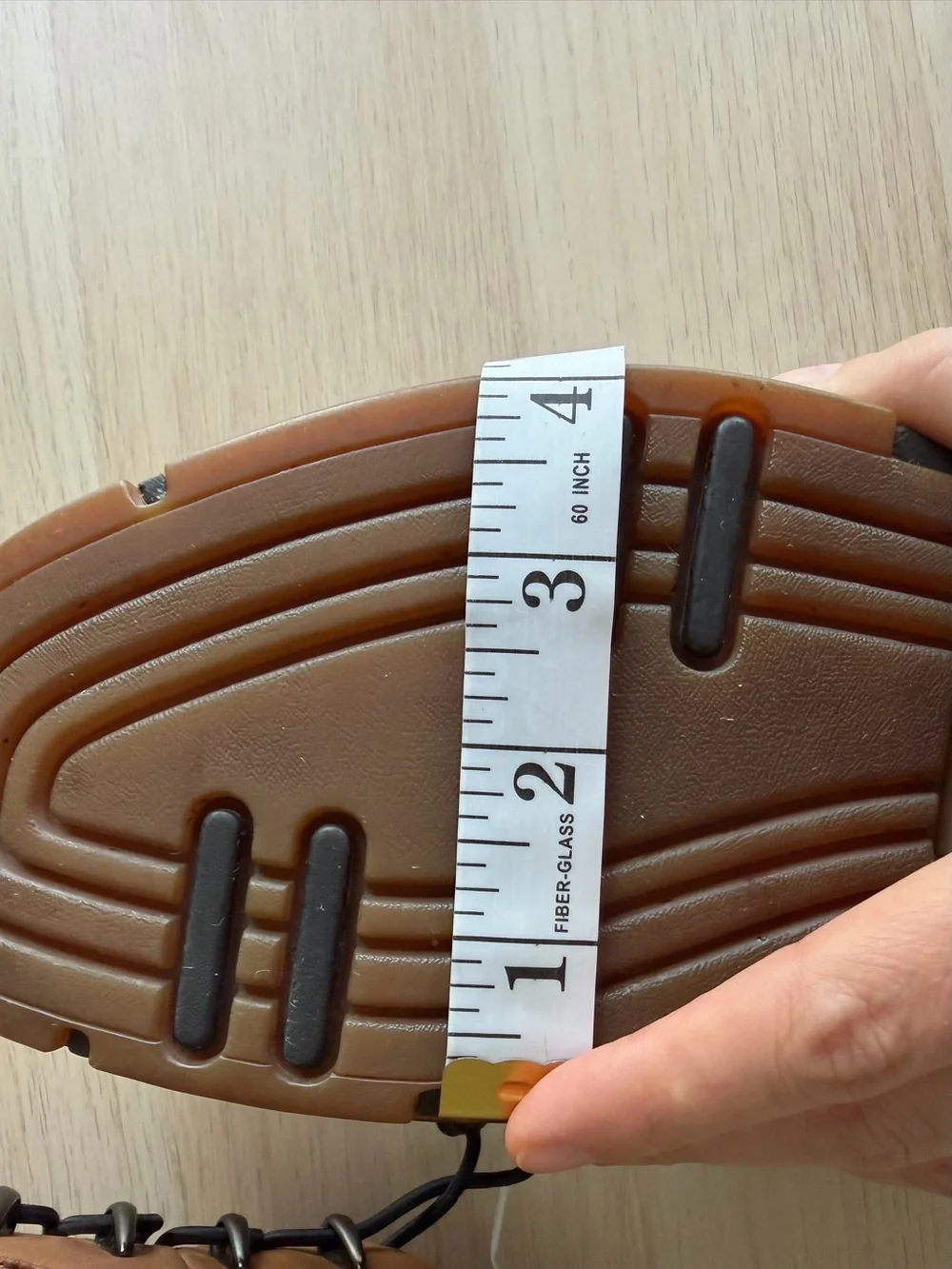 I.Travel Men's Leather Moc Toe Casual Shoes Size 9 (42 EUR) Tan Bungee Lace